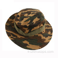 Chapeau de seau en polyester de camouflage